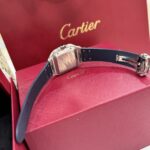 Cartier Santos Replica 1:1 Watch Rubber Blue Strap BV Factory 39.8mm - Image 7