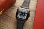 Cartier Best Replica Watch Santos De Cartier WSSA0039 Black Dial BV Factory 39.8mm - Image 2