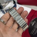 Cartier Replica Watch Santos Custom Moissanite Diamonds BV Factory 39.8mm - Image 7