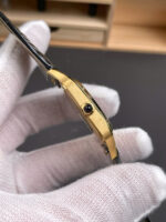 Cartier Santos-Dumont WGSA0077 Imitation Watches Men Leather Strap Black AF Factory 43.5×31.4mm - Image 6