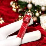 Cartier Santos Dumont WJSA0017 Red Copies Watches 18K Gold Wrapped + Diamonds Moissanite 33x38mm - Image 6