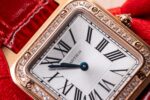 Cartier Replica Watch Santos Dumont WJSA0017 Red Leather Strap 38×27.5mm - Image 4