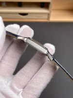 Cartier Santos Dumont WSSA0022 Replica Watches Men Leather Strap Black AF Factory 43.5mm - Image 7