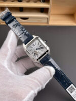 Cartier Santos Dumont WSSA0022 Replica Watches Men Leather Strap Black AF Factory 43.5mm