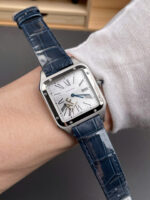 Cartier Santos Dumont WSSA0022 Replica Watches Men Leather Strap Black AF Factory 43.5mm - Image 2