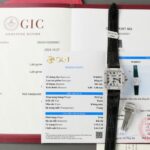 Cartier Santos Women Copies Watches Full Moissanite Diamonds Custom 35mm