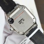 Cartier Santos Women-s Replica Watches Moissanite Diamonds Custom BV Factory 35.2mm - Image 8