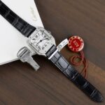 Cartier Santos Women-s Replica Watches Moissanite Diamonds Custom BV Factory 35.2mm - Image 2