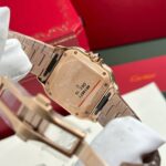 Cartier Santos Womens Replica Watch White Dial BV Factory 35.2mm - Image 10