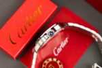 Cartier Santos Replica 11 Watch Gray Dial AF Factory 39.8mm - Image 9