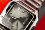 Cartier Santos Replica 11 Watch Gray Dial AF Factory 39.8mm - Image 7