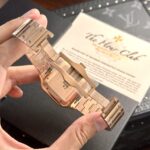 Cartier Santos Replica Watch Rose Gold BV Factory 39.8mm - Image 8