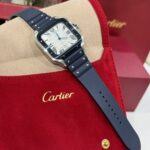 Cartier Replica Watch Santos White Dial Rubber Strap BV Factory 39.8mm - Image 5
