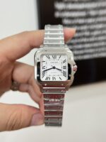 Cartier Santos WSSA0029 Replica 1:1 Watch BV Factory 35mm - Image 2