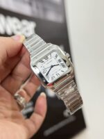 Cartier Santos WSSA0029 Replica 1:1 Watch BV Factory 35mm - Image 3