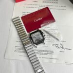 Cartier Santos WSSA0037 Replica 11 Watch Grey Dial BV Factory 39.8mm - Image 2