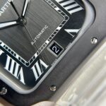 Cartier Santos WSSA0037 Replica 11 Watch Grey Dial BV Factory 39.8mm - Image 4