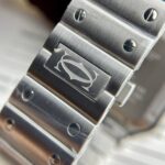 Cartier Santos WSSA0037 Replica 11 Watch Grey Dial BV Factory 39.8mm - Image 9