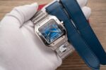 Cartier Santos De Cartier WSSA0013 Replica Wath Blue Dial BV Factory 39.8mm