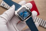Cartier Santos De Cartier WSSA0013 Replica Wath Blue Dial BV Factory 39.8mm - Image 4