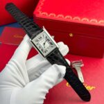 Cartier Tank Must Extra-Large Model Knock Off Watches White Dial Leather Strap AF Factory 31x41mm