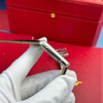 Cartier Tank Must Extra-Large Model Knock Off Watches White Dial Leather Strap AF Factory 31x41mm - Image 6