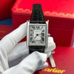 Cartier Tank Must Extra-Large Model Knock Off Watches White Dial Leather Strap AF Factory 31x41mm - Image 2