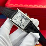Cartier Tank Must Extra-Large Model Knock Off Watches White Dial Leather Strap AF Factory 31x41mm - Image 3