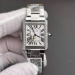 Cartier Tank Replica Watches Men-s Quartz Movement AF Factory 31x40mm