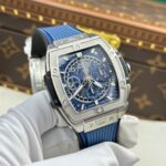 Hublot Spirit Of Big Bang Titanium Replica Watch Dial Blue BBF Factory 42mm - Image 3
