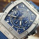 Hublot Spirit Of Big Bang Titanium Replica Watch Dial Blue BBF Factory 42mm - Image 4