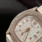 Patek Philippe 5067 Best Replica Watch Gold Wrapped + Moissanite Diamonds Custom 35.5mm - Image 4