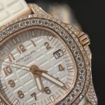 Patek Philippe 5067 Best Replica Watch Gold Wrapped + Moissanite Diamonds Custom 35.5mm - Image 3