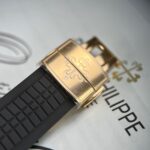Patek Philippe Aquanaut 5167R Replica Watch Gold Wrapped Moissanite 40mm - Image 10