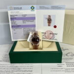 Rolex Day-Date Best Replica Watch Gold Wrapped + Diamonds Moissanite Baguette 36mm - Image 2