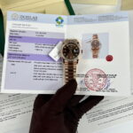 Rolex Day-Date Best Replica Watch Gold Wrapped + Diamonds Moissanite Baguette 36mm