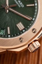 Chopard Alpine Eagle Rose Gold Replica Watch Dial Green GH Factory 41mm - Image 4