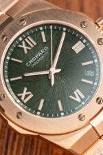 Chopard Alpine Eagle Rose Gold Replica Watch Dial Green GH Factory 41mm - Image 2