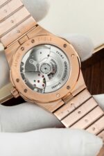 Chopard Alpine Eagle Rose Gold Replica Watch Dial Green GH Factory 41mm - Image 8