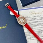 Chopard Full Moissanite Diamonds Replica Watch Gold Wrapped 34mm - Image 2