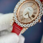 Chopard Full Moissanite Diamonds Replica Watch Gold Wrapped 34mm - Image 6