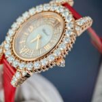 Chopard Full Moissanite Diamonds Replica Watch Gold Wrapped 34mm - Image 5