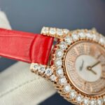 Chopard Full Moissanite Diamonds Replica Watch Gold Wrapped 34mm - Image 4