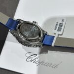 Chopard Replica 1:1 Watch With Moissanite Diamonds Leather Strap 30mm - Image 6