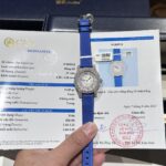 Chopard Replica 1:1 Watch With Moissanite Diamonds Leather Strap 30mm