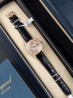 Chopard Happy 274891 Imitation Watches Synthetic Diamonds + 18K Gold Wrapped 36mm - Image 2