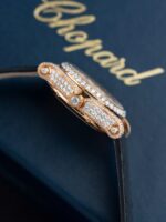 Chopard Happy 274891 Imitation Watches Synthetic Diamonds + 18K Gold Wrapped 36mm - Image 7