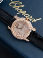 Chopard Happy 274891 Imitation Watches Synthetic Diamonds + 18K Gold Wrapped 36mm - Image 5