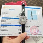 Chopard Happy Replica Watch Custom Diamonds Moissanite Hong Kong 36mm