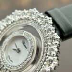 Chopard Happy Replica Watch Custom Diamonds Moissanite Hong Kong 36mm - Image 6